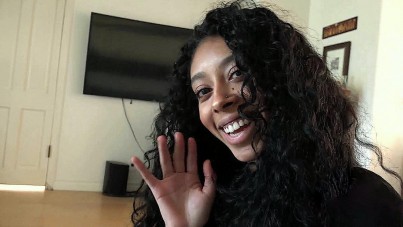 Ebony Babe Skipped School To Fuck