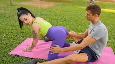 She's Fine With A Hard Stretching